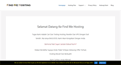 Desktop Screenshot of findmehosting.com